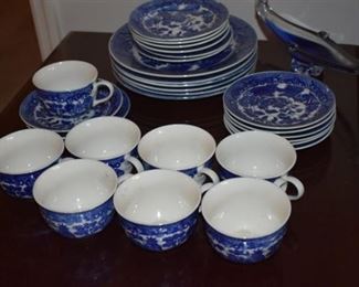 Vintage Flo-Blue Willow-ware Japan