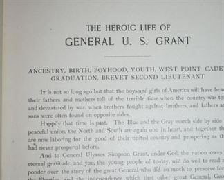 Many Books including this 1902 Ulysses S. Grant Book in Excellent Condition!