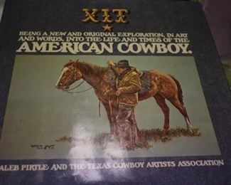 Signed 1st Edition Book of XIT The American Cowboy in Excellent Condition -