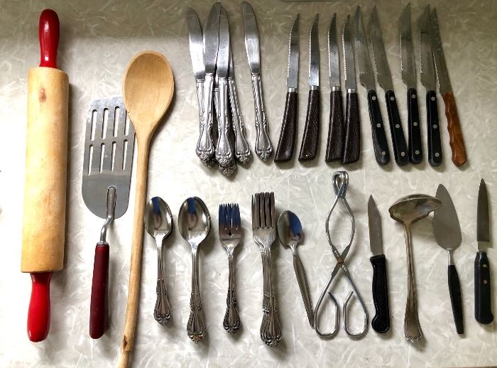 Flatware, Kitchen Tools, Knives, Serving Pieces & More