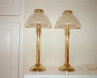 Pair of small accent lamps