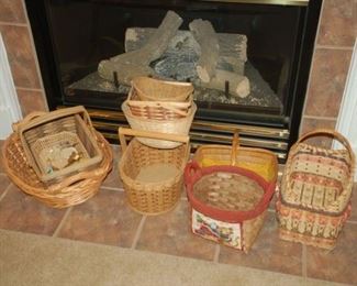 Variety of baskets