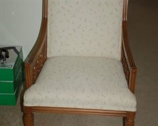 Vintage cushioned chair