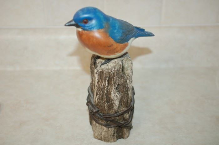 Blue Bird figurine - Big Sky Carvers, Master's Edition, 257/1250