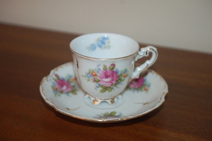 Tea Cup and Saucer - "Paulux" Occupied Japan