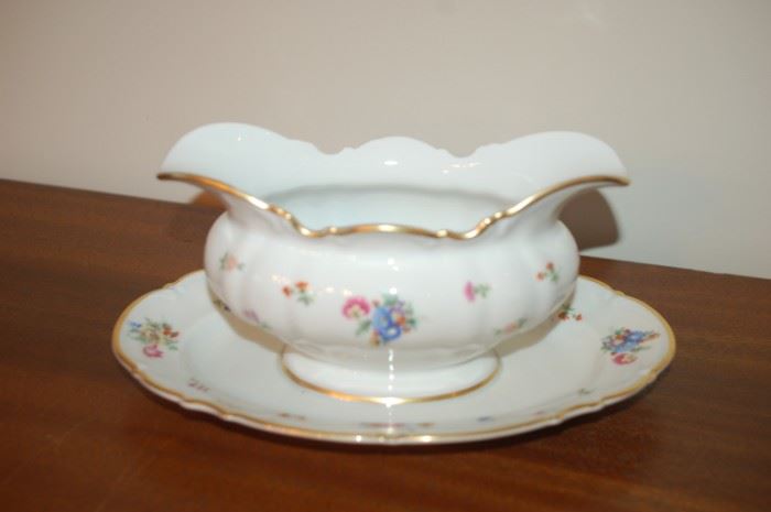 Gravy Boat - Hutschenreuther Gelb, Bavaria Germany, PASCO, 7619, Mayfair