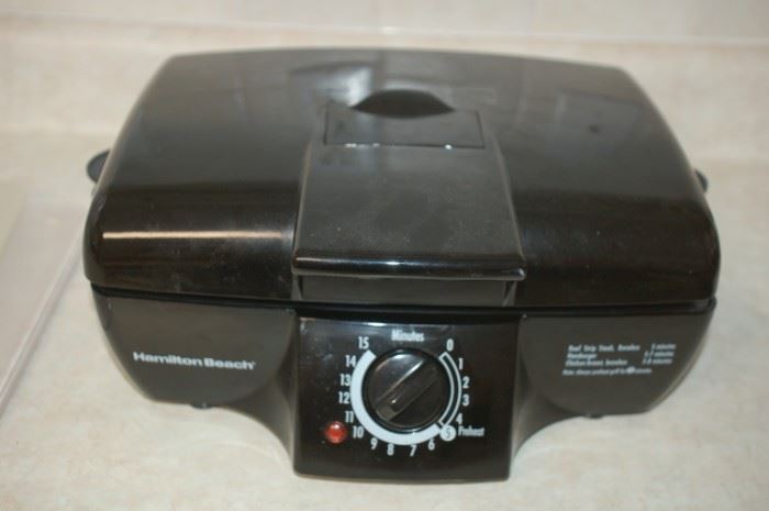 Hamilton Beach grilling machine