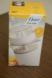Oster citrus juicer