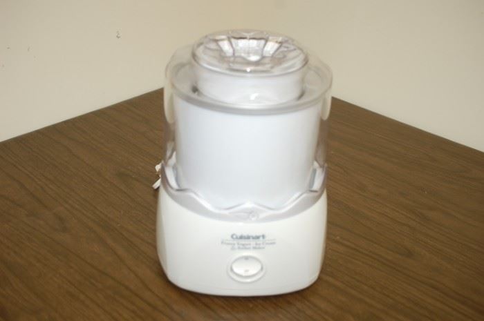 Cuisinart yogurt/ice cream maker