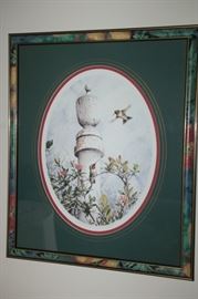 Wildlife by Jay Mizzel, signed 97/300 Hummingbirds