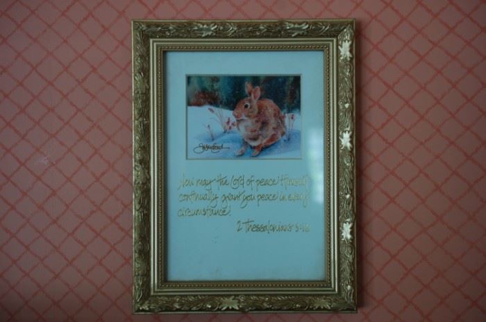 Inspirational plaque/picture