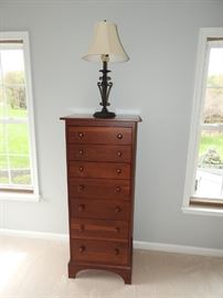 Ethan Allan Cherry Tall Dresser Chest