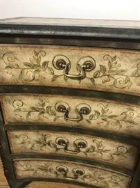 Chic hand painted cabinet https://ctbids.com/#!/description/share/137300