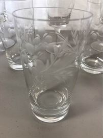 Etched crystal glasses https://ctbids.com/#!/description/share/137318 