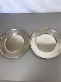 Pair of sterling silver plates. 16 oz each. https://ctbids.com/#!/description/share/137330