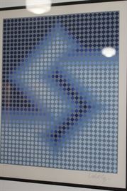 Artwork Sembe by Victor Vasarely