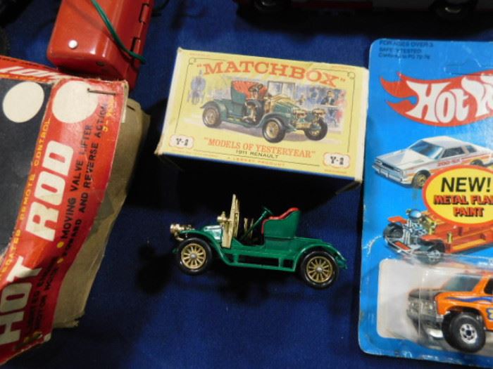 Matchbox cars of yesteryear