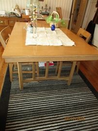 TABLE AND 6 CHAIRS