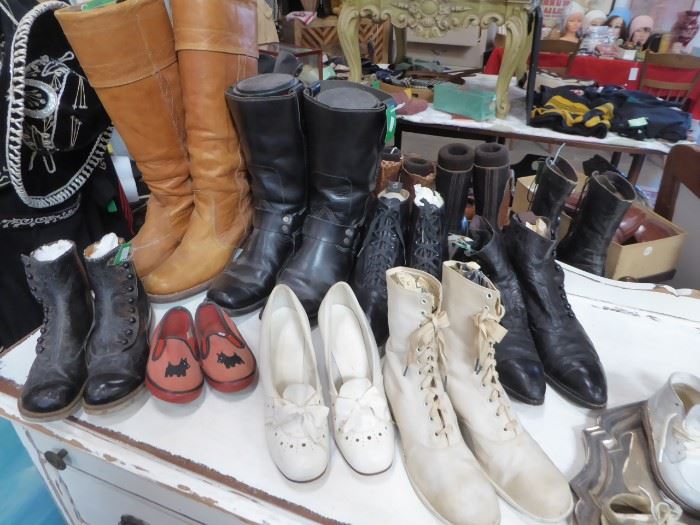 Vintage shoes and boots