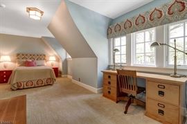 Upholstered Bed $250 Desk $250 Chair $100