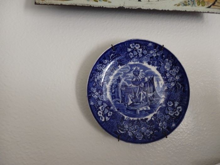 Ye Olde Mine Plate Company decorative plate