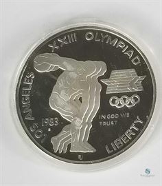 XXIII Olympian 1983 One Dollar Coin / Olympic Collector coin
