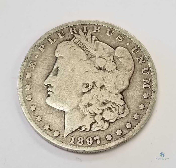 1897 Morgan Dollar / Unknown Condition - As Photographed
