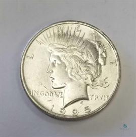 1925 Silver Peace Dollar Unc / Uncirculated
