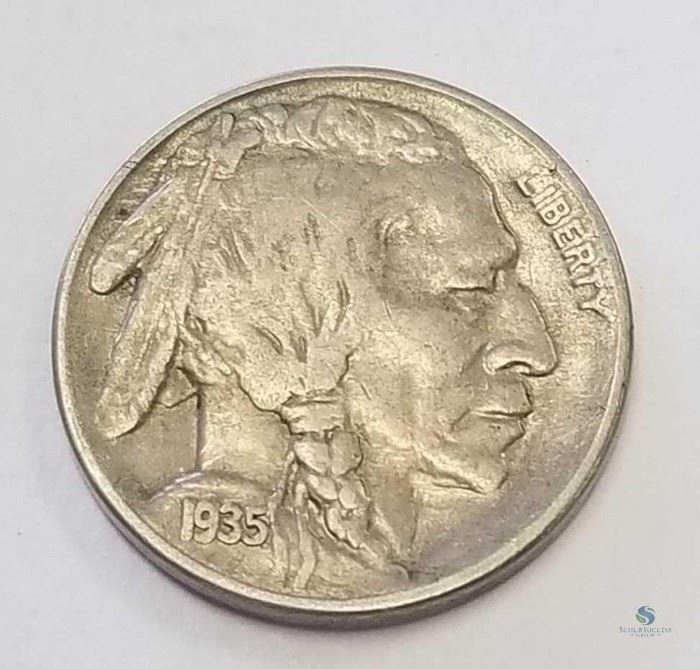 1935-S Buffalo Nickel XF / Extra Fine, San Francisco Mint

