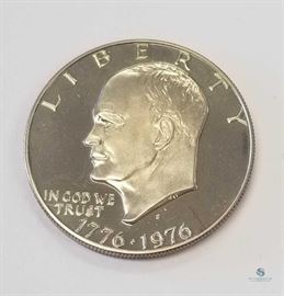 1776-1976 Eisenhower Dollar Proof / San Francisco Bi-Centennial Dollar Proof
