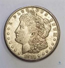 1921-S Morgan Dollar XF / San Francisco Mint, Extra Fine
