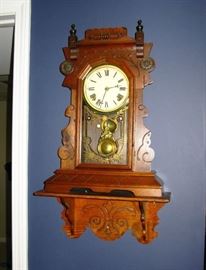 Eastlake  style kitchen clock  BUY IT NOW  $ 85.00