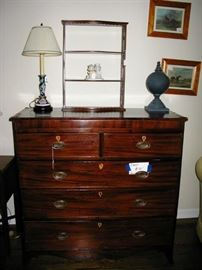 mahogany chest of drawers, needs work                                              BUY IT NOW $ 40.00