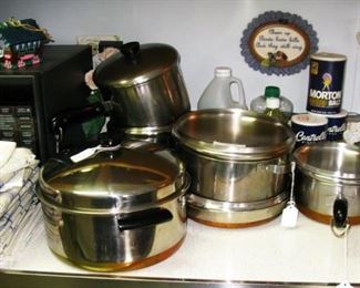 Revere 1801 pot and pan set
