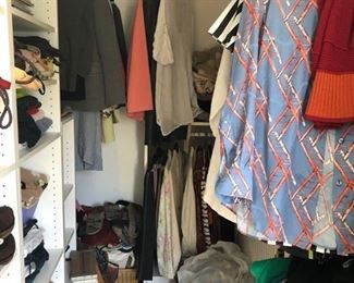 Lots of clothes 