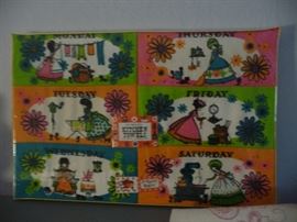  lots of vintage linens 