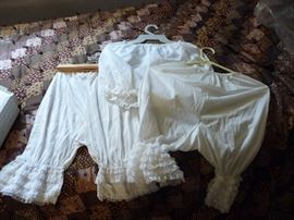  lots of vintage clothes ( panties )