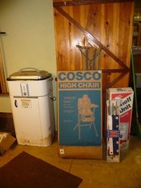 new highchair /shelves / large cooker /etc