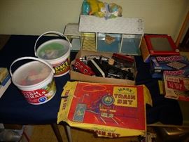 Marx train set / more games
