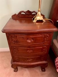 Rosewood End Tables 