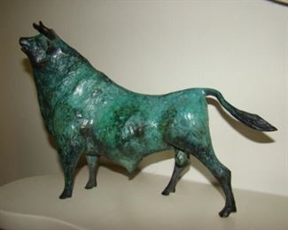 William Jauquet Bronze bull