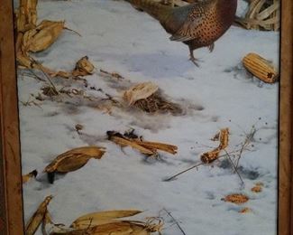 Weisman Weiler, Pheasants, o/b, 24" x 18"