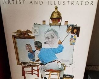 Norman Rockwell Artist and Illustrator, Signed by Rockwell book