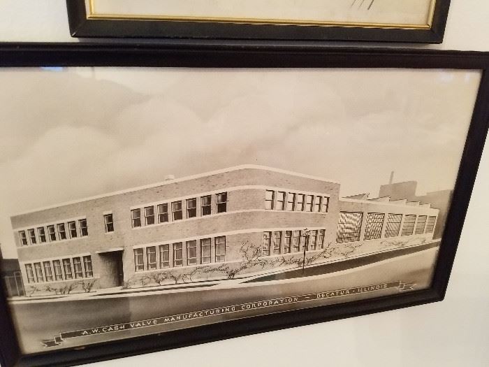 Cash Valve Manufacturing memorabilia.