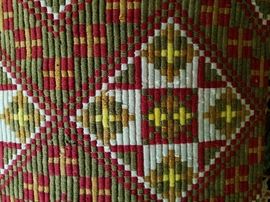 Hand woven Norwegian textile