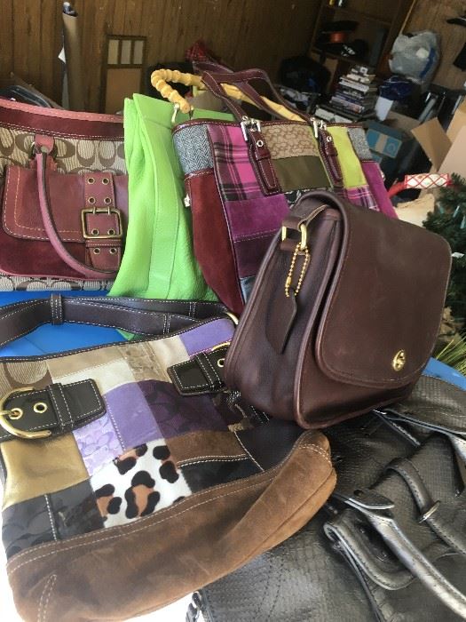Coach Holiday & other designer Purses...