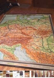 1950'S GERMANY MAP