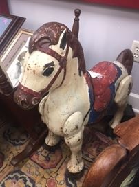 Antique Rocking Horse 