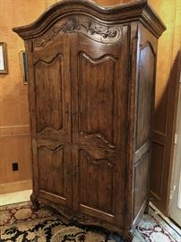 Country French custom-made armoire