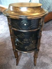 Ethan Allen chinoiserie occasional table
